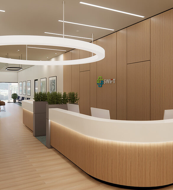 SWIFT Emergency & Urgent Care Facility lounge