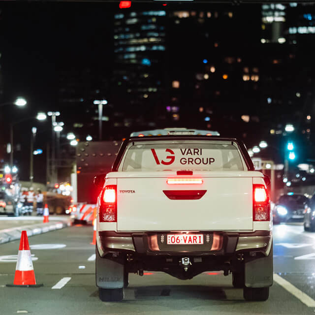 VARI GROUP's Pickup Truck back view