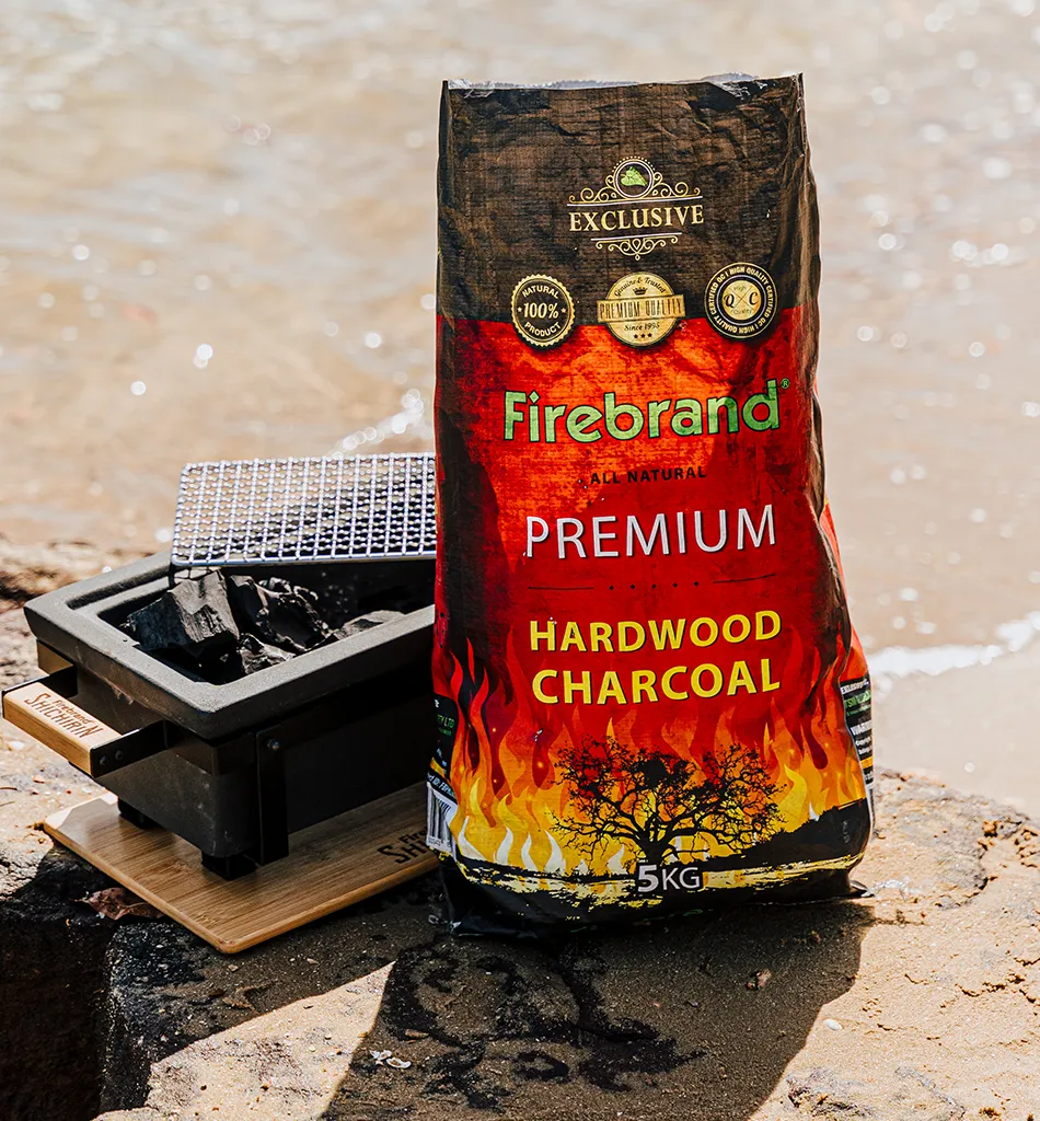 5kg Pack of Firebrand Premium Hardwood Charcoal